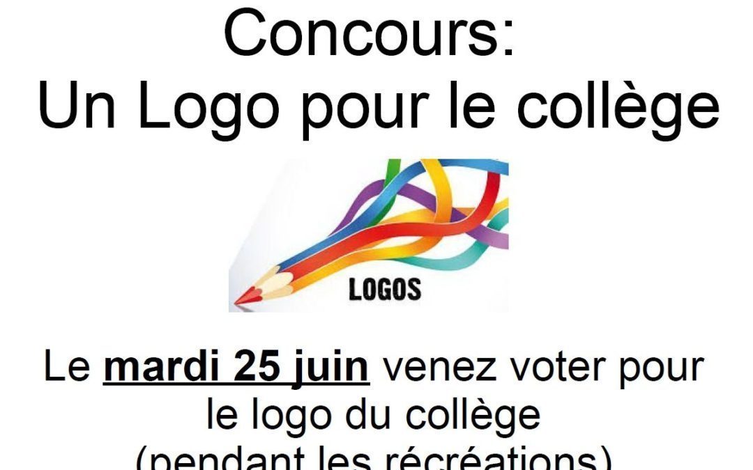 Votez pour le logo du collège