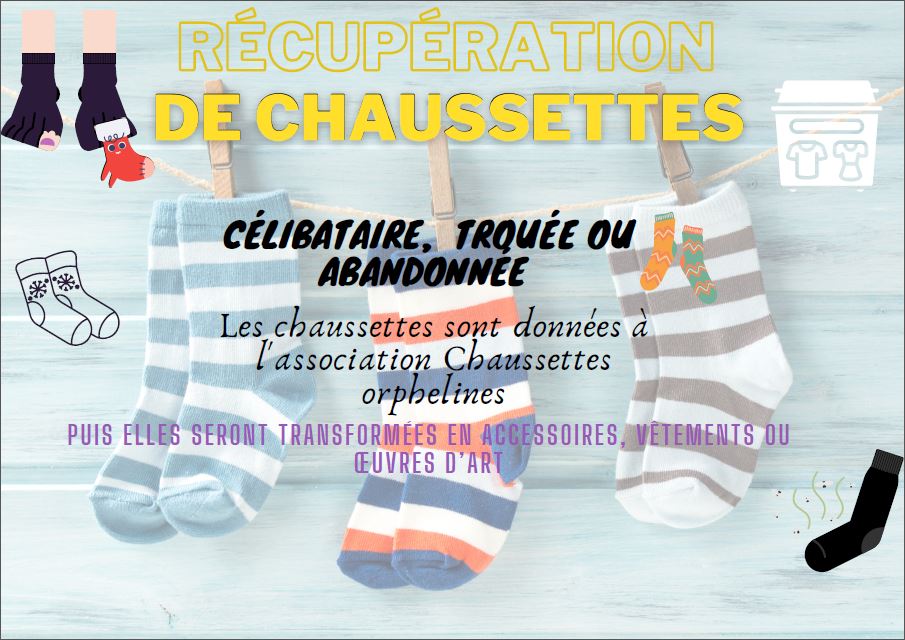 Opération « Chaussettes orphelines »