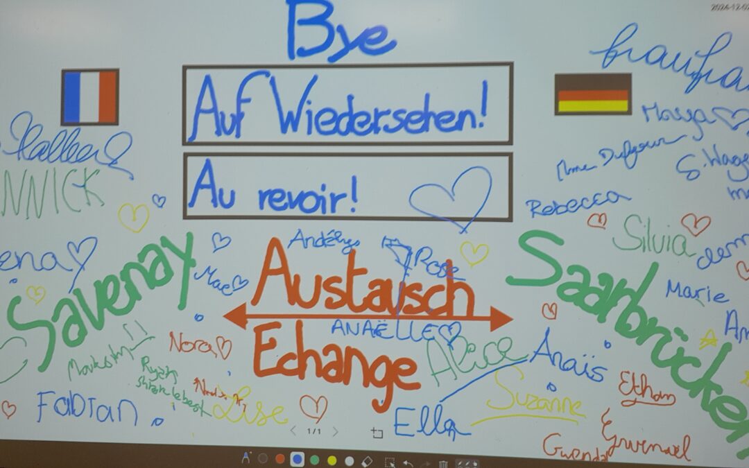 Échange franco-allemand – lundi et retour